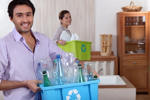 Eco-friendly disposal of garage items